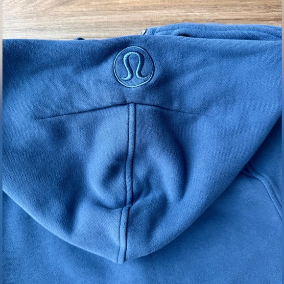 NWOT Lululemon Scuba Oversized Half-Zip Hoodie (blue size XS/S) - Picture 4 of 7